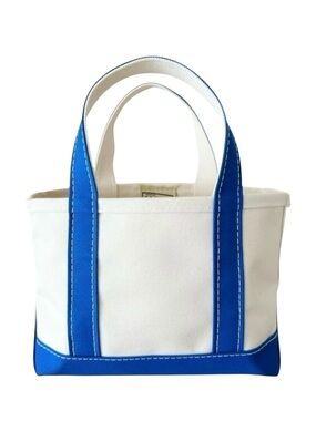 L.L. Bean Mini Regatta Blue Boat and Tote